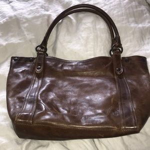 Frye leather hobo bag